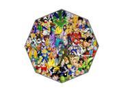 Perfect as Gift New 2014 Cartoon Dragon Ball Printed 43.5 inch Wide Foldable Umbrella Anti Rain Durable Umbrella