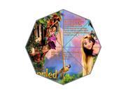 Pefect as Gift Umbrella New 2015 Cartoon Tangled Rapunzel Printed 43.5 inch Wide Foldable Umbrella Anti Rain Durable Umbrella