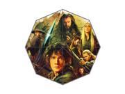 Perfect as Gift New 2014 Movie The Hobbit Printed 43.5 inch Wide Foldable Umbrella Anti Rain Durable Umbrella
