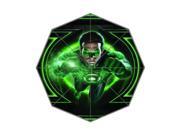 Perfect as Gift New 2014 Cartoon Superhero Green Lantern Printed 43.5 inch Wide Auto Foldable Umbrella Anti Rain Durable Umbrella