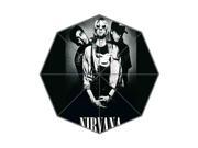 Pefect as Gift Umbrella New 2015 American Rock Band Nirvana Printed 43.5 inch Wide Foldable Umbrella Anti Rain Durable Umbrella