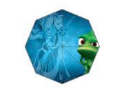 Pefect as Gift Umbrella New 2015 Cartoon Tangled Rapunzel Printed 43.5 inch Wide Foldable Umbrella Anti Rain Durable Umbrella