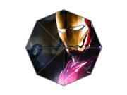 Perfect as Gift New 2014 Movie Iron Man Superhero Printed 43.5 inch Wide Foldable Umbrella Anti Rain Durable Umbrella