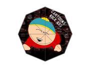 Pefect as Gift Umbrella New 2015 Cartoon South Park Printed 43.5 inch Wide Foldable Umbrella Anti Rain Durable Umbrella