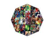 Pefect as Gift Umbrella New 2015 Justice League Superheros Superman Batman Wonder Woman Green Lantern Printed 43.5 inch Wide Foldable Umbrella Anti Rain Durable