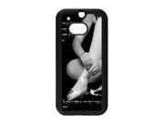 Creative Design Dance quote Background Case Cover for HTC One M8 Hard PC Back 4 sides TPU Protective Case Shell Perfect as gift