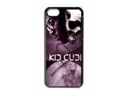 Man On The Moon by Famous Hip hop Rap Singer Kid Cudi Theme Case Cover for iPhone 5C Personalized Hard Cell Phone Back Protective Case Shell Perfect as gift