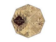 Harry Potter Hogwarts Map Inspired Design Background Triple Folding Umbrella!43.5 inch Wide!Perfect as Gift!