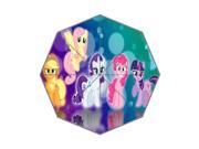 Cute Design My Little Pony Background Triple Folding Umbrella!43.5 inch Wide!Perfect as Gift!