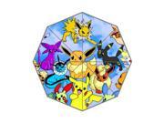 Classic Japanese Game Boy Pokemon Theme Triple Folding Umbrella!43.5 inch Wide!Perfect as Gift!