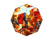 Hot Japanese Anime Series Uzumaki Naruto Background Triple Folding Umbrella!