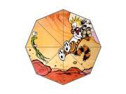 Classic Comics Series Calvin Hobbes Theme Triple Folding Umbrella!
