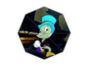 The Adventures of Pinocchio Cute Jiminy Cricket Theme Triple Folding Umbrella!