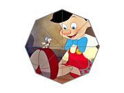 The Adventures of Pinocchio Cute Jiminy Cricket Theme Triple Folding Umbrella!