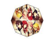 Classic Japanese Anime Series Fairy Tail Background Triple Folding Umbrella!43.5 inch Wide!Perfect as Gift!
