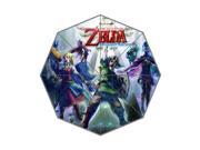 Unique Design Classic Game Series Legend of Zelda Theme Triple Folding Umbrella!43.5 inch Wide!Perfect as Gift!