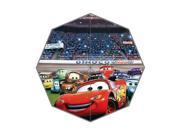 Classic Cartoon Movie Series Cars 2 Background Triple Folding Umbrella!43.5 inch Wide!Perfect as Gift!