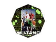 Wu Tang Clan Background Printed Triple Folding Rain Sun Umbrellas!43.5 inch wide Multifunctional Tri folded Portable Umbrella
