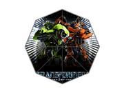 Classic Cartoon Movie Series Transformers Background Triple Folding Umbrella!43.5 inch Wide!Perfect as Gift!