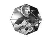 Unique Design Pop Singer Ed sheeran Background Triple Folding Umbrella!43.5 inch Wide!Perfect as Gift!