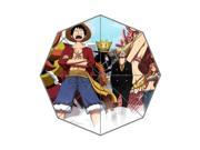 Hot Japanese Animated Film One piece Background Triple Folding Umbrella!43.5 inch Wide!Perfect as Gift!