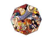 Hot Japanese Animated Film One piece Background Triple Folding Umbrella!43.5 inch Wide!Perfect as Gift!