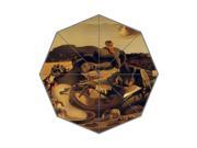 Creative Design Salvador Dali painting Theme Triple Folding Umbrella!43.5 inch Wide!Perfect as Gift!
