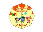 Hot Children Cartoon Education TV Play Team Umizoomi Background Triple Folding Umbrella!43.5 inch Wide!Perfect as Gift!