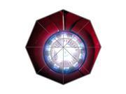 Hot US Comics Super Heroes Movie Iron Man Arc Reactor Pattern Background Triple Folding Umbrella!43.5 inch Wide!Perfect as Gift!