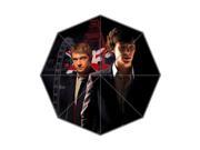 Sherlock Background Printed Triple Folding Rain Sun Umbrella!Multifunctional Tri folded Portable Umbrellas