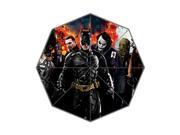 Perfect as Gift New 2014 Cartoon Superhero Batman Printed 43.5 inch Wide Foldable Umbrella Anti Rain Durable Umbrella