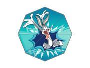 Perfect as Gift New 2014 Cartoon Bugs Bunny Printed 43.5 inch Wide Foldable Umbrella Anti Rain Durable Umbrella