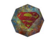 Perfect as Gift New 2014 Cartoon Superhero Superman Printed 43.5 inch Wide Foldable Umbrella Anti Rain Durable Umbrella