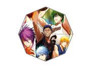 Perfect as Gift New 2014 Cartoon Kuroko s Basketball Warm Blood Youthful Passion Printed 43.5 inch Wide Foldable Umbrella Anti Rain Durable Umbrella