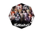 Perfect as Gift New 2014 Cartoon Dangan Ronpa Printed 43.5 inch Wide Foldable Umbrella Anti Rain Durable Umbrella