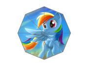 Perfect as Gift New 2014 Cartoon My Little Pony Friendship is Magic Printed 43.5 inch Wide Foldable Umbrella Anti Rain Durable Umbrella