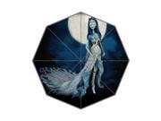 Perfect as Gift New 2014 Cartoon Corpse Bride Zombie Bride Printed 43.5 inch Wide Foldable Umbrella Anti Rain Durable Umbrella
