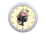 Alice in Wonderland Wall Clock 9.65 in Diameter