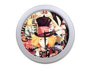 Alice in Wonderland Wall Clock 9.65 in Diameter