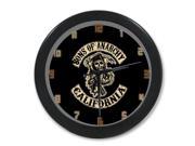 Sons of Anarchy Skull Wall Clock 9.65 in Diameter