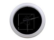 Ballet Dance Wall Clock 9.65 in Diameter