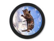 Flying Cat Quote I believe I can fly Wall Clock 9.65 in Diameter