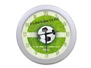 Football Quote It is time to show Hat trick Wall Clock 9.65 in Diameter