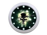 Punisher Skull Logo Wall Clock 9.65 in Diameter