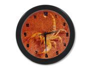 Desert Scorpion Wall Clock 9.65 in Diameter