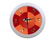 Cartoon Dog Wall Clock 9.65 in Diameter