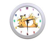 Cute Pokemon Cartoon Role Pikachu Wall Clock 9.65 in Diameter