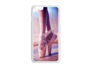 Durable Platic Case Cover for iPhone6 Plus 5.5 Ballet Toe Shoe Pattern Printed Cell Phones Shell