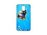 Durable Platic Case Cover for Samsung Galaxy S5 Tropical Fish Pattern Printed Cell Phones Shell