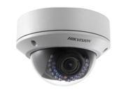HikVision Outdoor Dome 4MP 20fps 1080p H264 2.8 12mm Motorized Zoom Focus Day Night 120dB WDR Alarm I O Audio I O uSD IR 20m IP66 PoE 12V